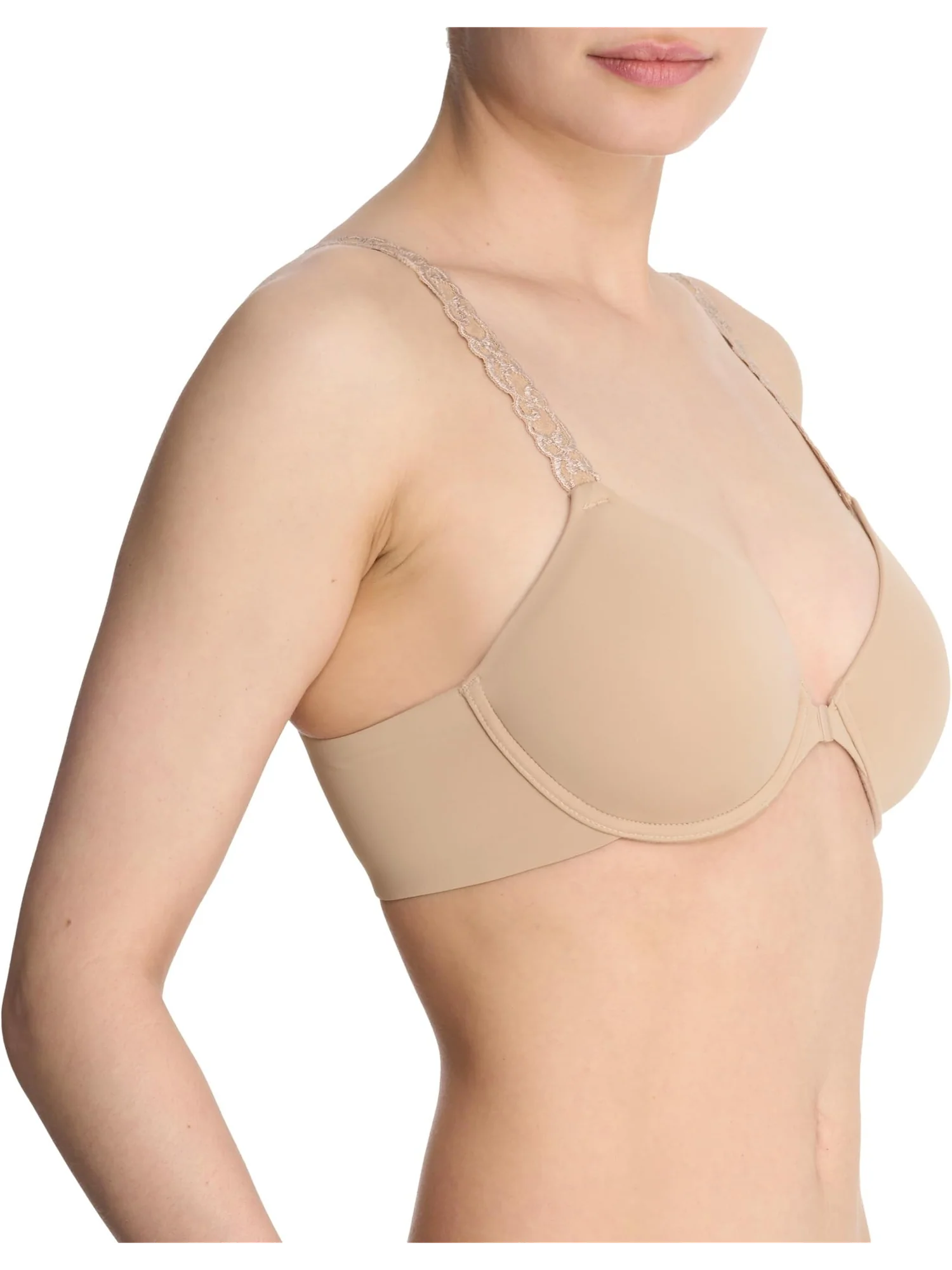 Женские бюстгальтеры Pure Luxe Convertible Front Closed Contour на косточках Natori — 1