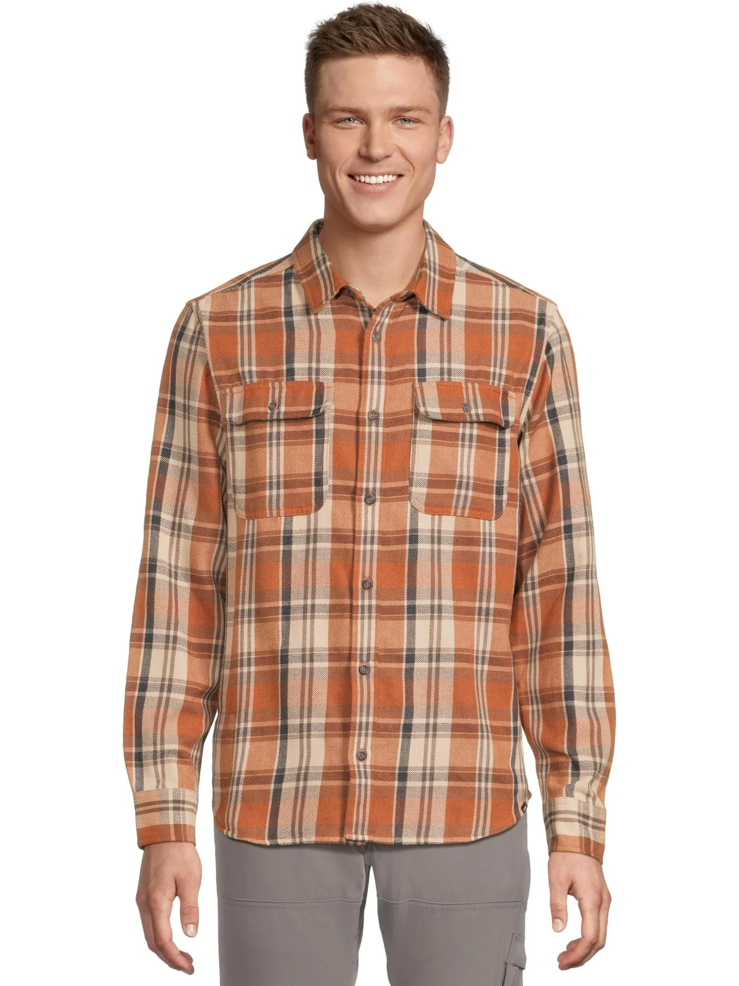 Мужская фланелевая рубашка Westbrook Prana — 1