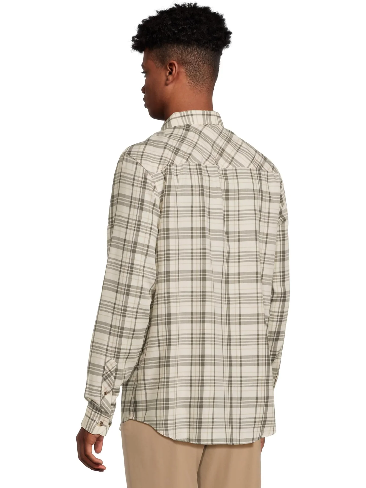 Мужская фланелевая клетчатая рубашка Cloud TravisMathew — 3