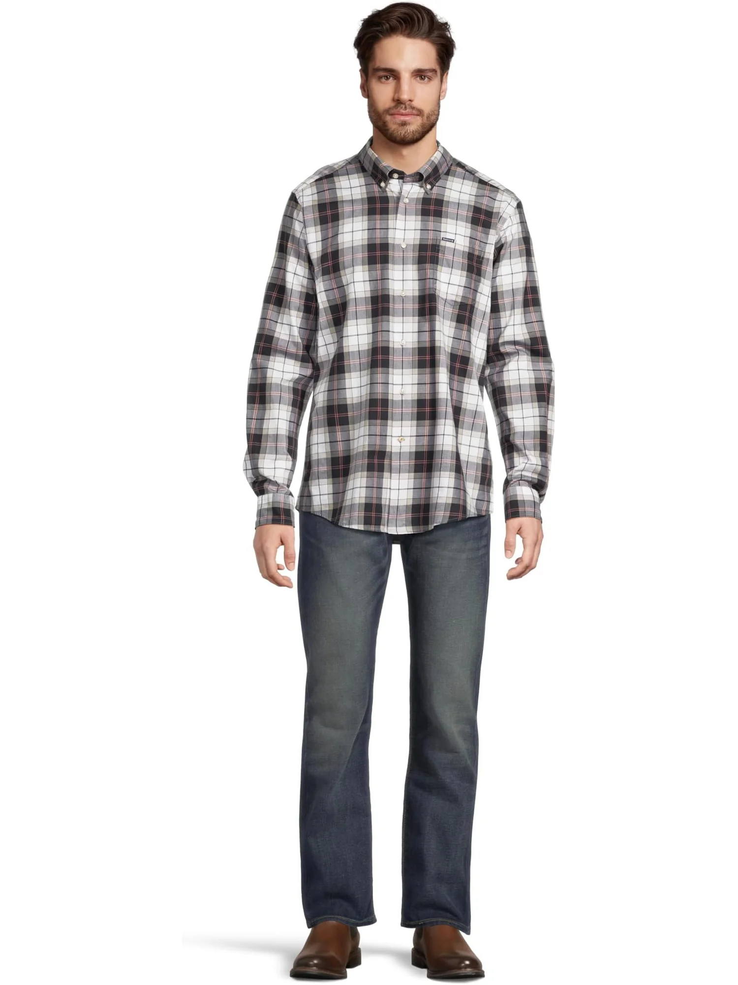 Мужская рубашка Wetheram Tailored Tartan Barbour — 5