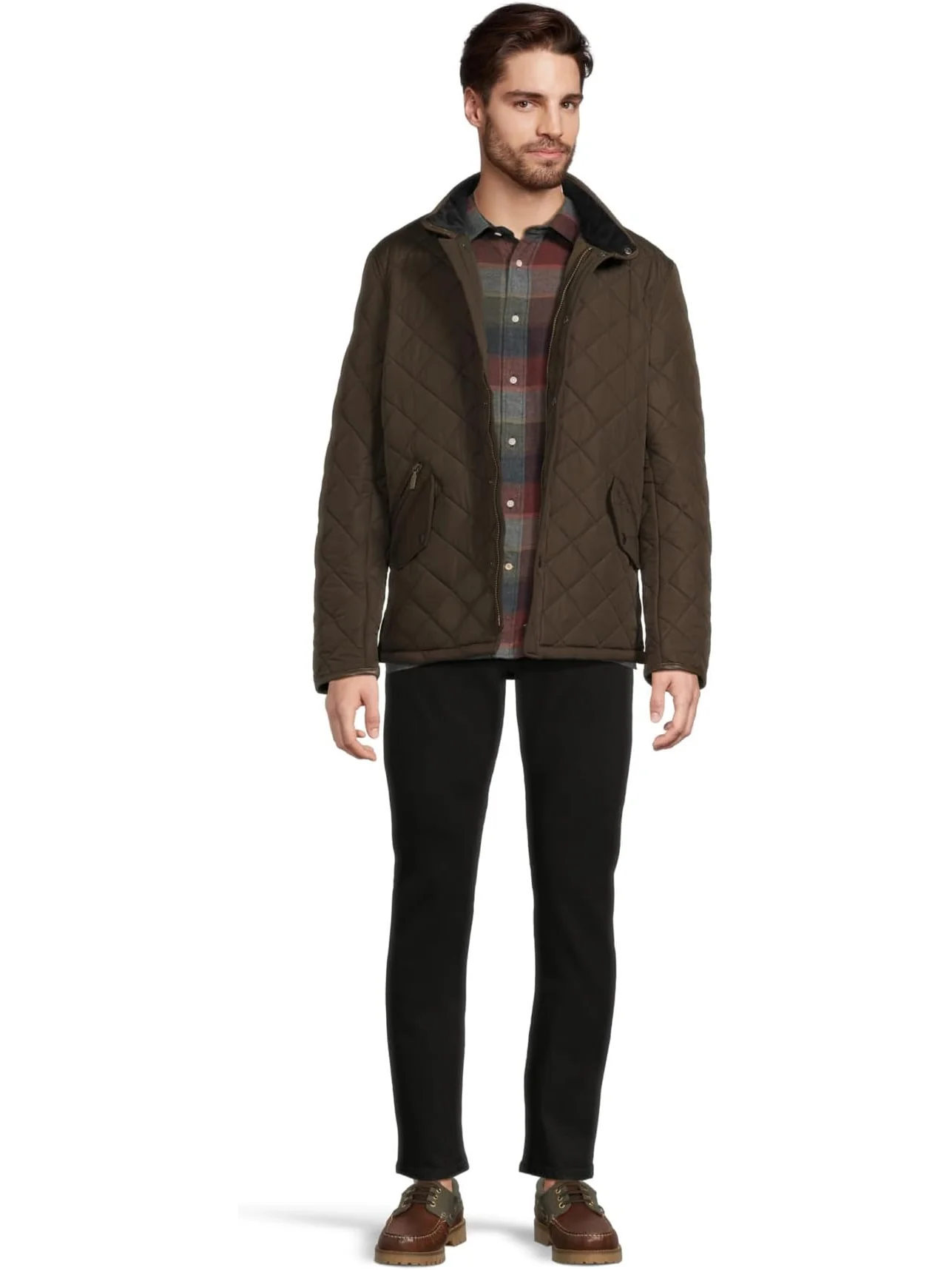 Мужская свободная клетчатая рубашка Copswell Barbour — 5
