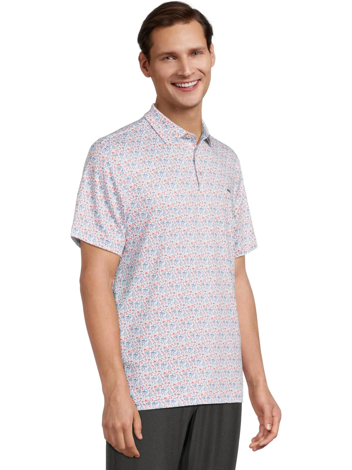Мужское поло с принтом Sankaty Vineyard Vines — 2
