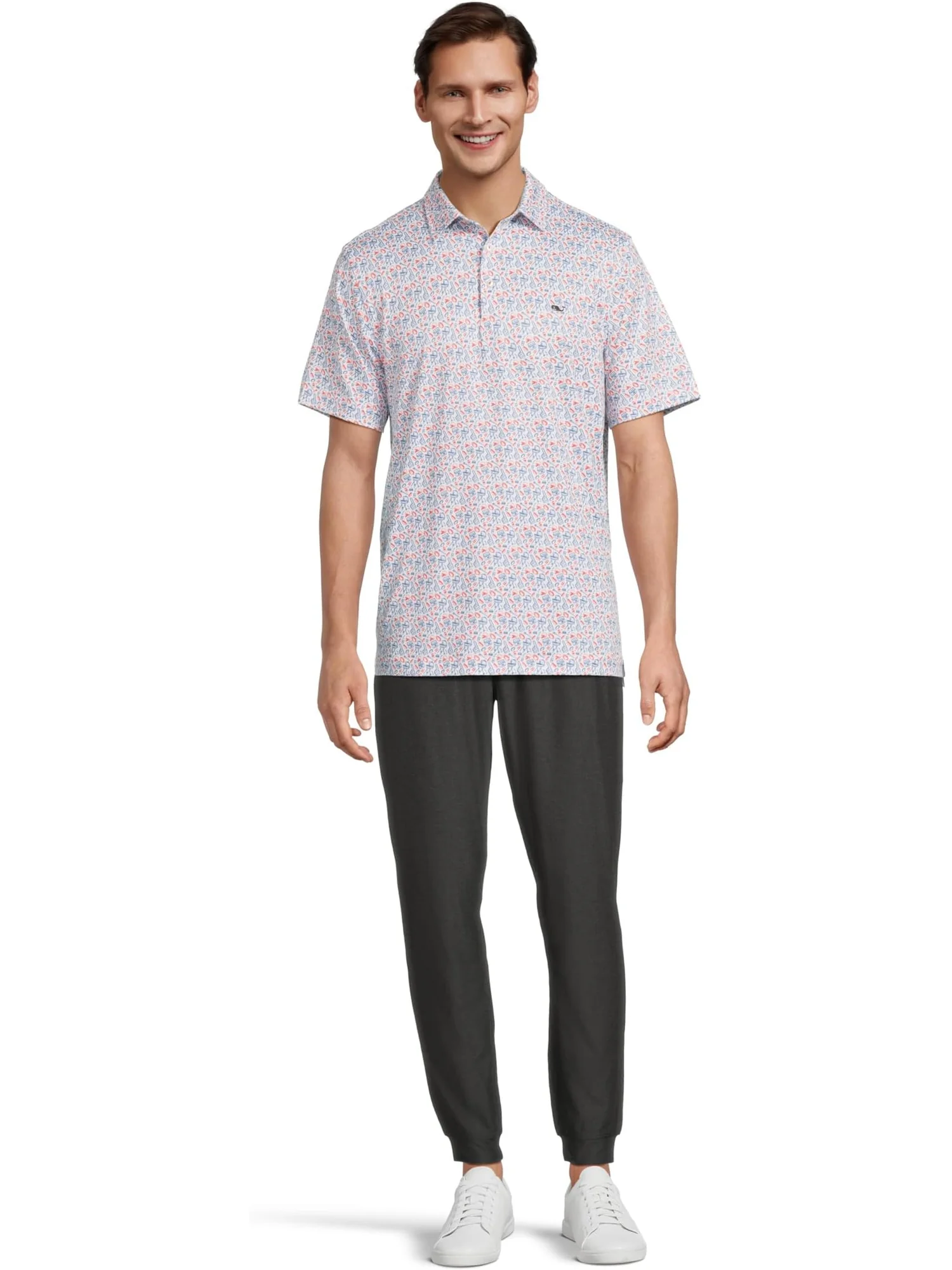 Мужское поло с принтом Sankaty Vineyard Vines — 5