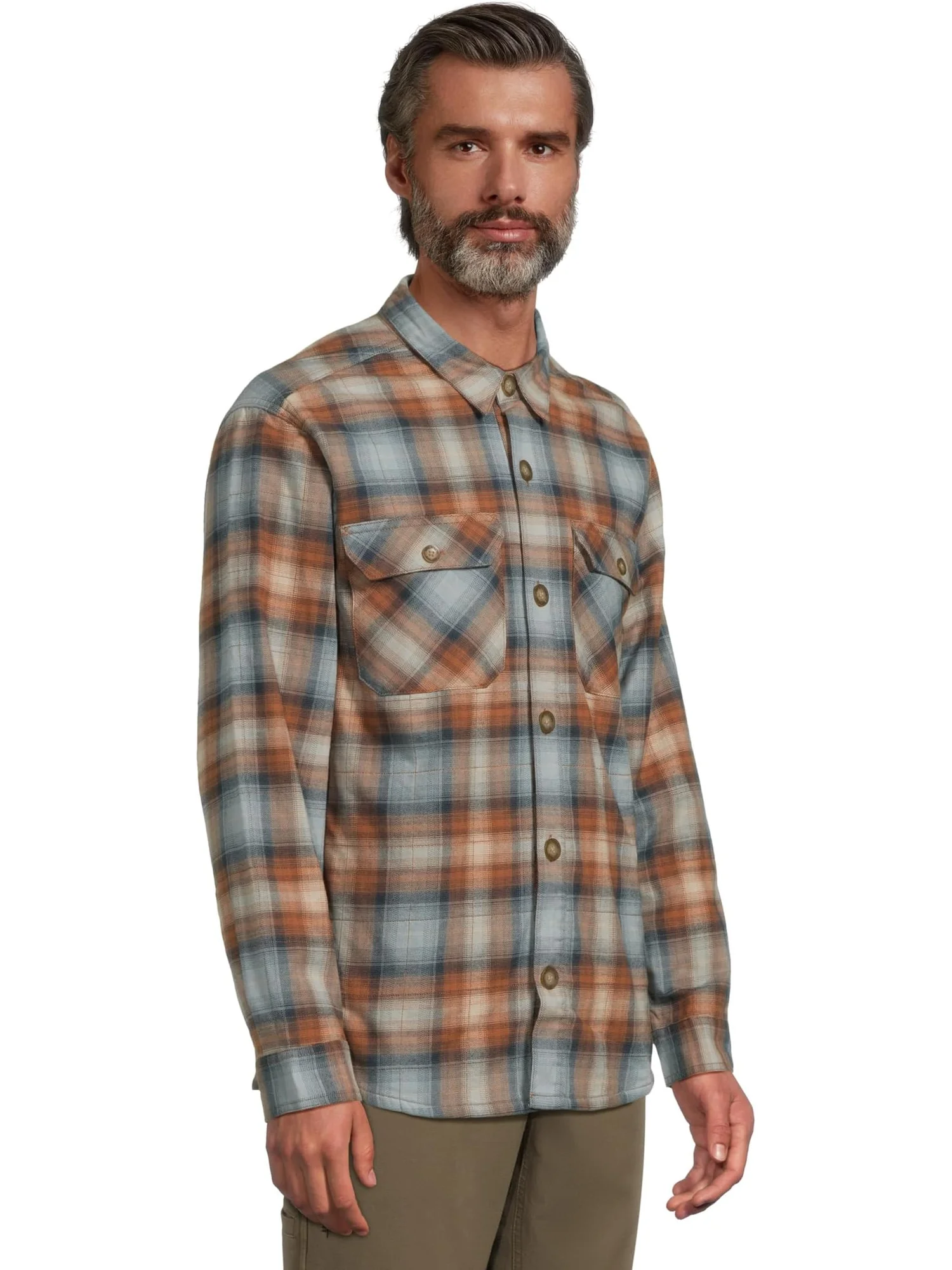 Мужская фланелевая кофта с подкладкой Snowcap, длинный рукав Royal Robbins — 2