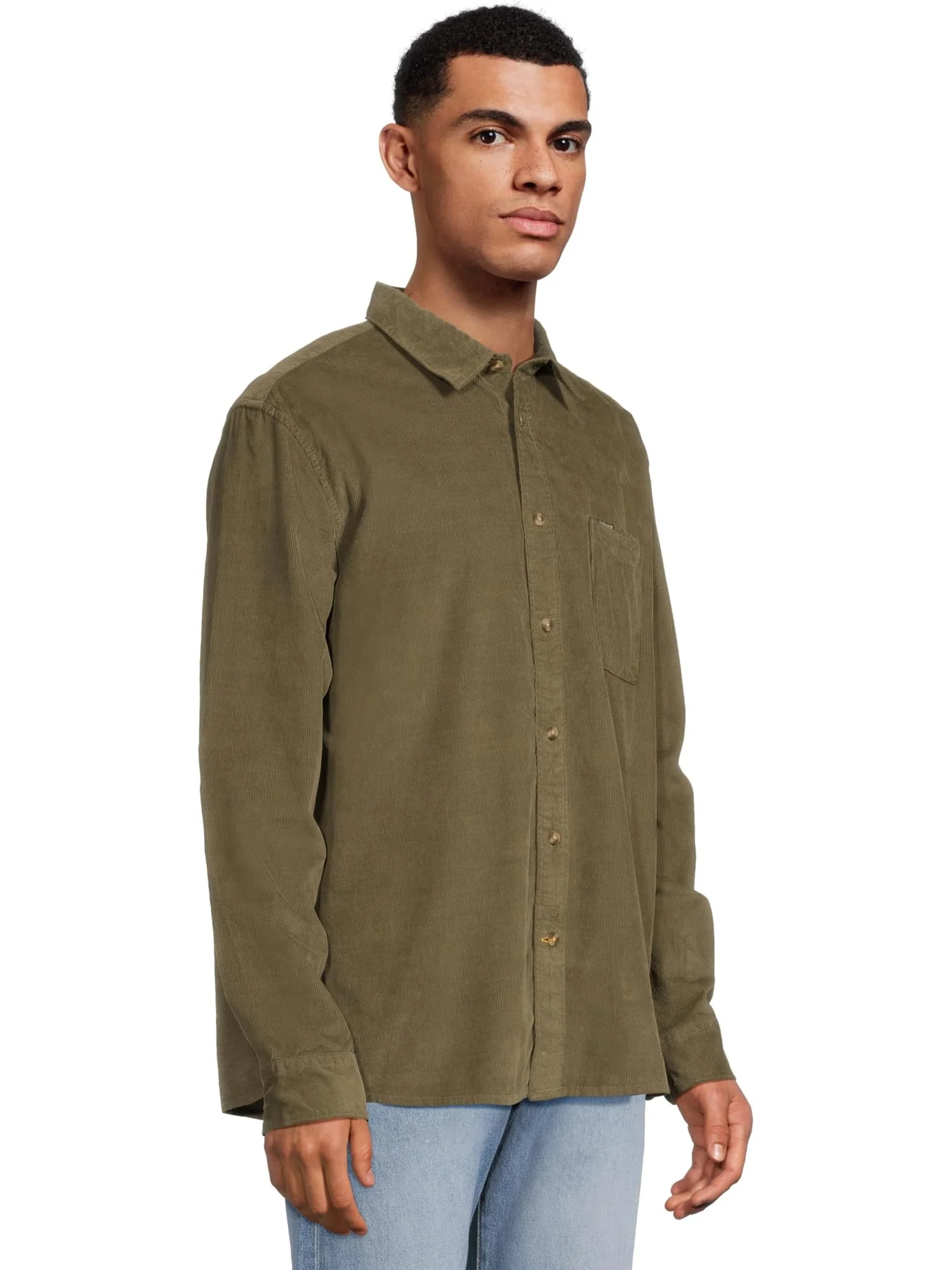 Мужская свободная вельветовая рубашка Bramside Barbour — 2