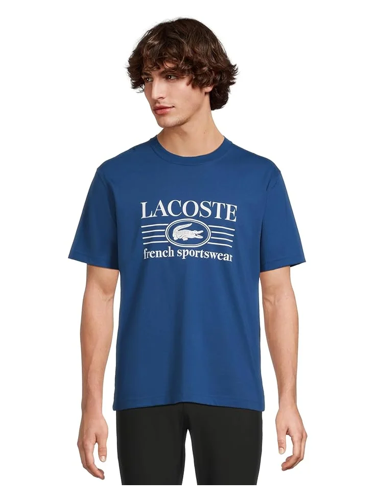 Мужская футболка Lacoste Classic Fit Cotton Print — 1