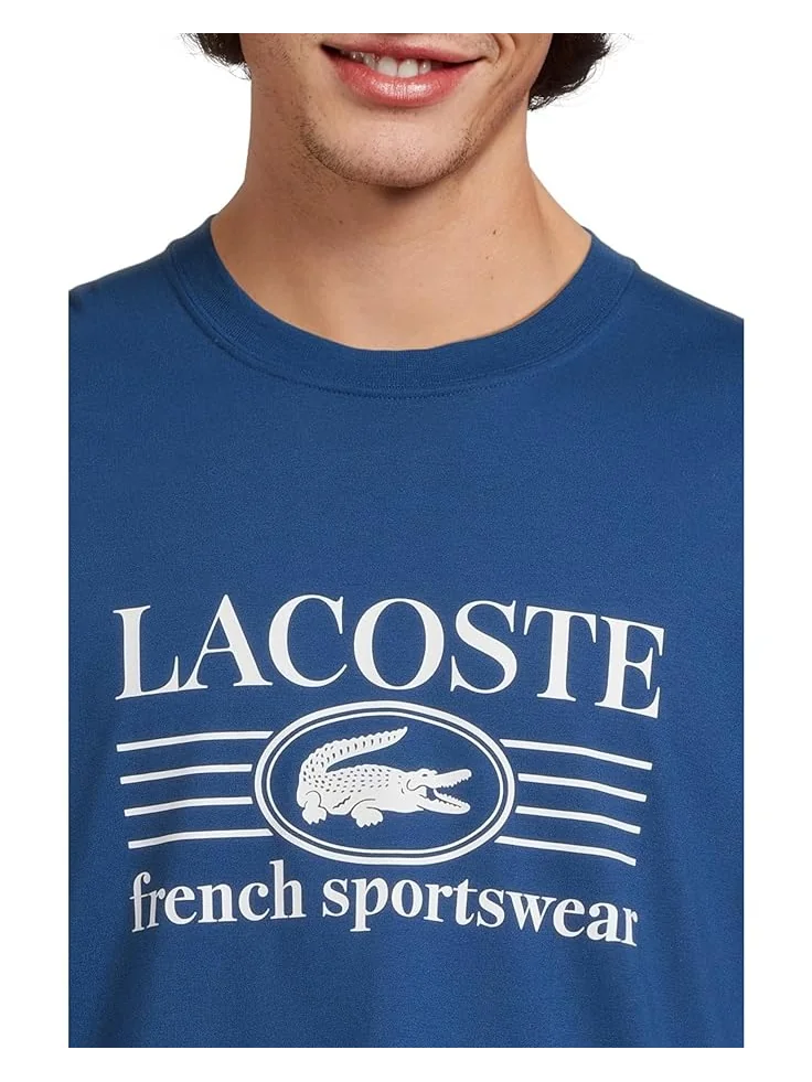 Мужская футболка Lacoste Classic Fit Cotton Print — 4