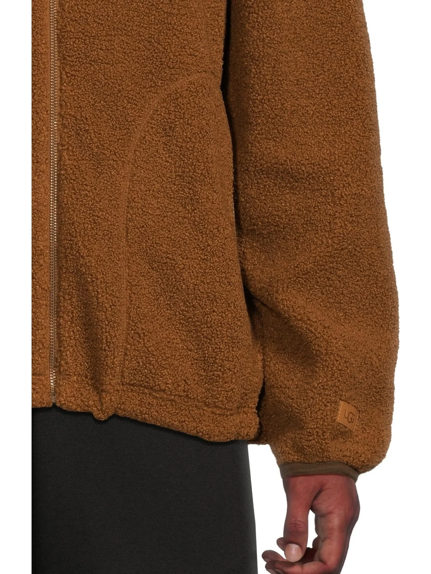 Мужская толстовка с капюшоном Uggbraid на молнии UGG, Deco — 4