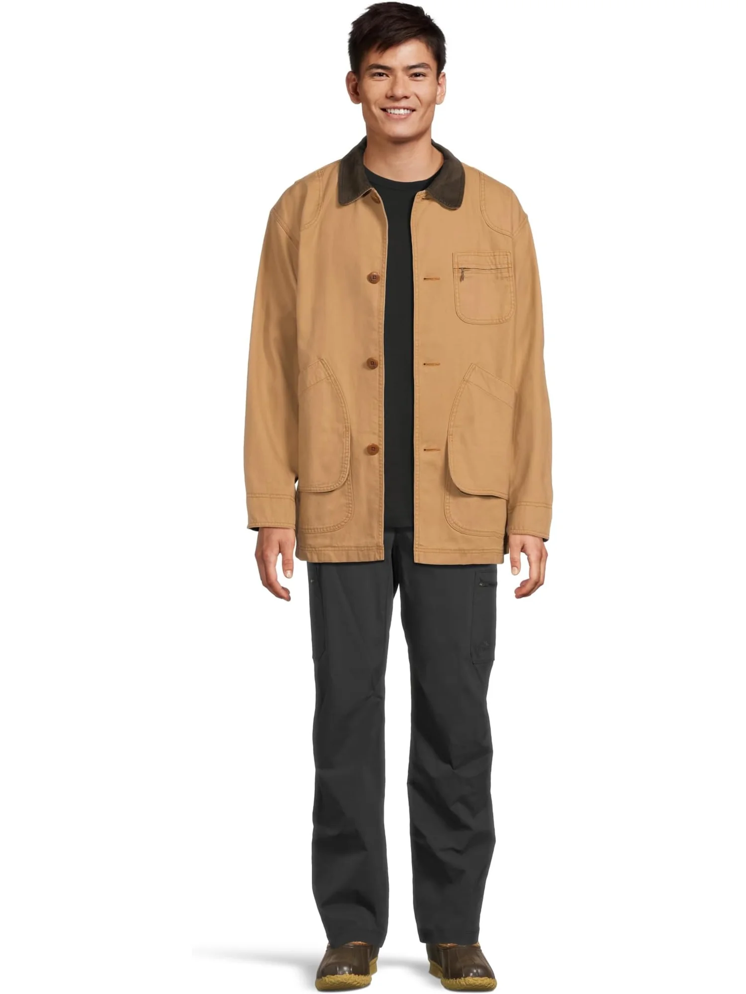 Мужское оригинальное хлопковое полевое пальто L.L.Bean — 5