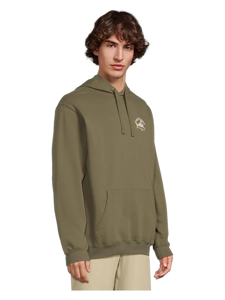 Мужской худи Salty Crew Lurking Fleece — изображение 2 из 5, оливковый