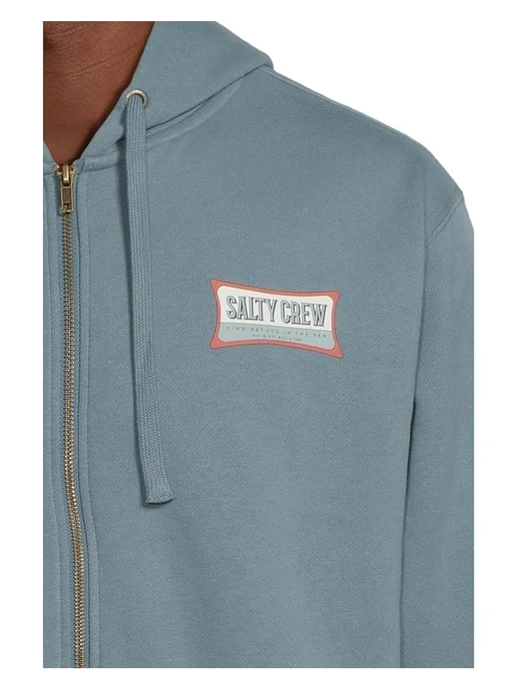 Мужская толстовка с капюшоном Salty Crew Essential Zip Fleece — 4