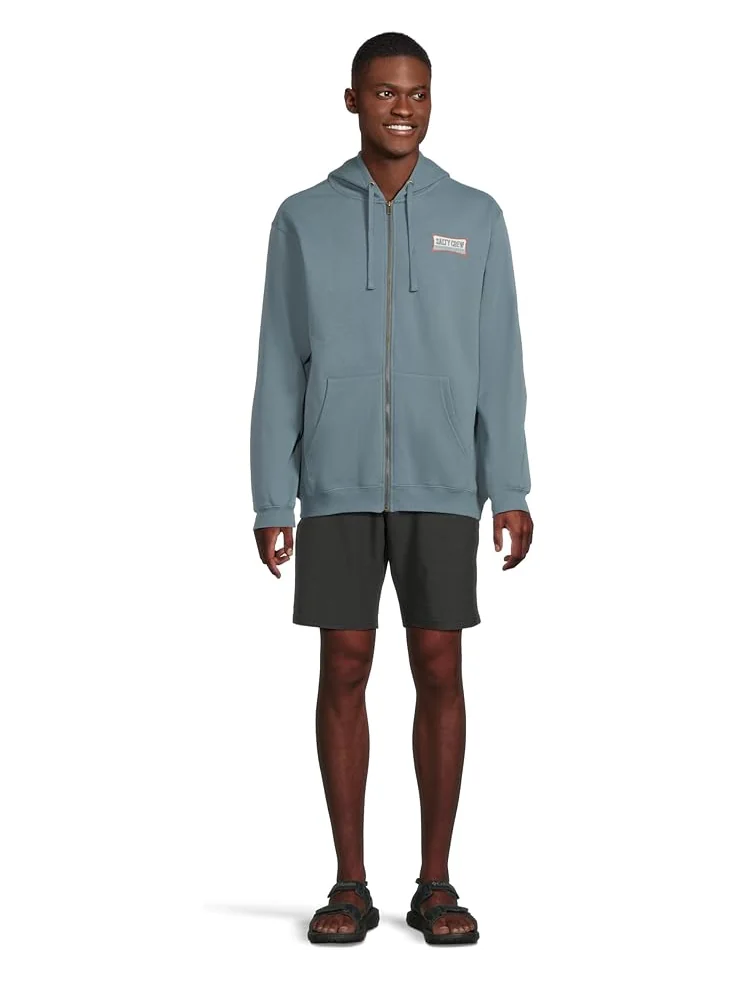Мужская толстовка с капюшоном Salty Crew Essential Zip Fleece — 5