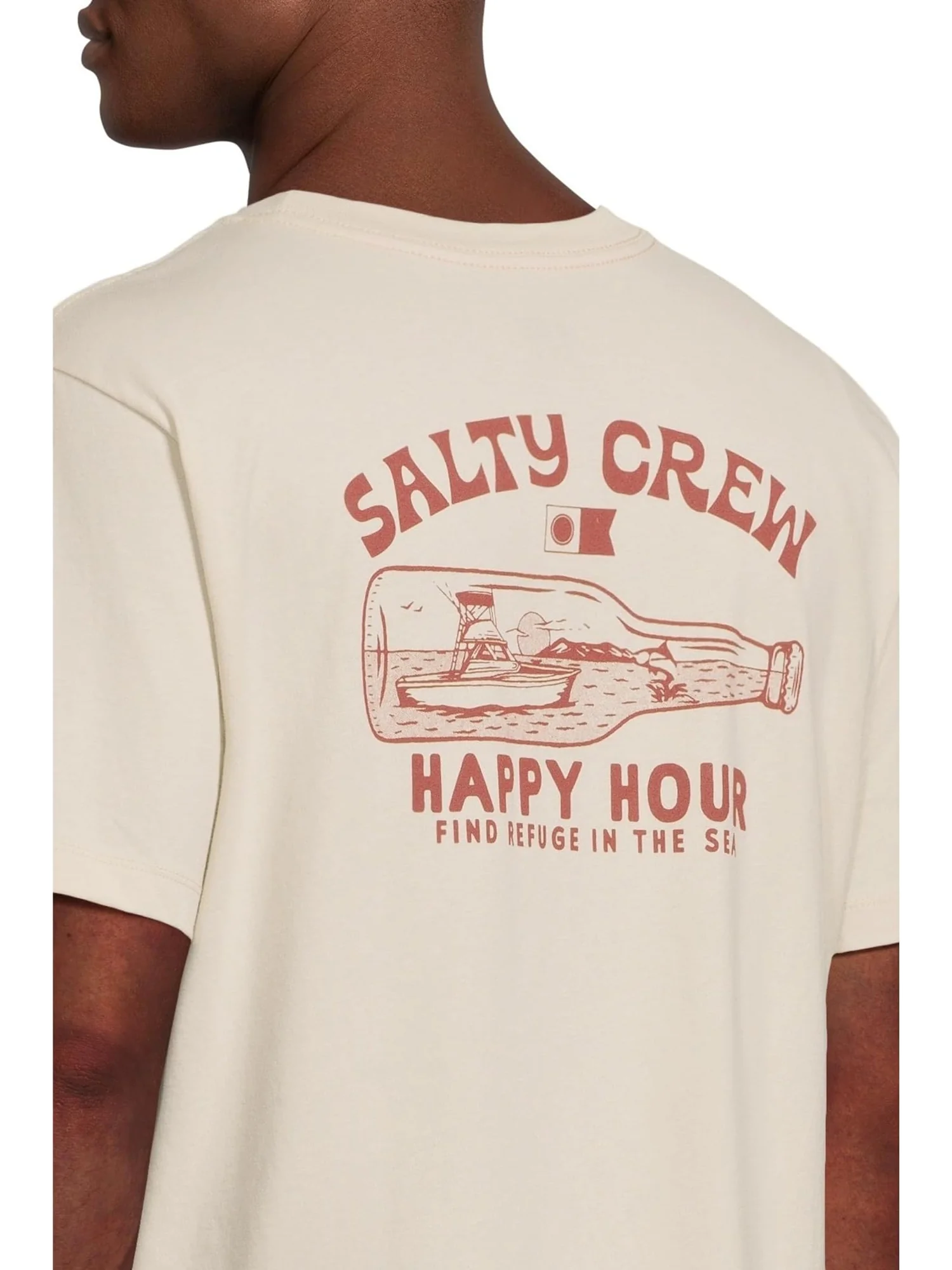 Мужская футболка с коротким рукавом Бутылочная ракета Salty Crew — 4
