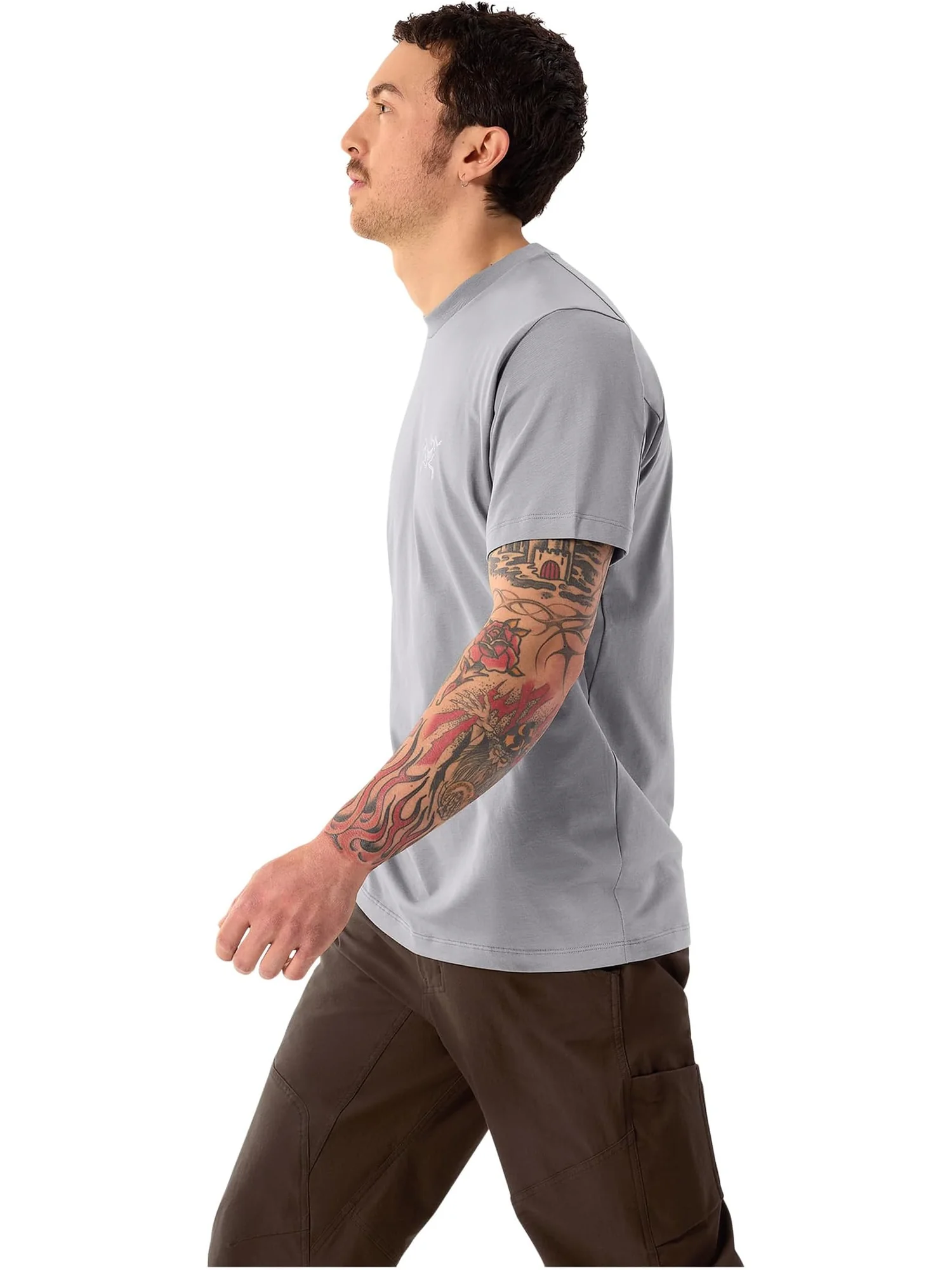 Мужская хлопковая кофта Kragg SL с коротким рукавом Arc'teryx, Void — 2