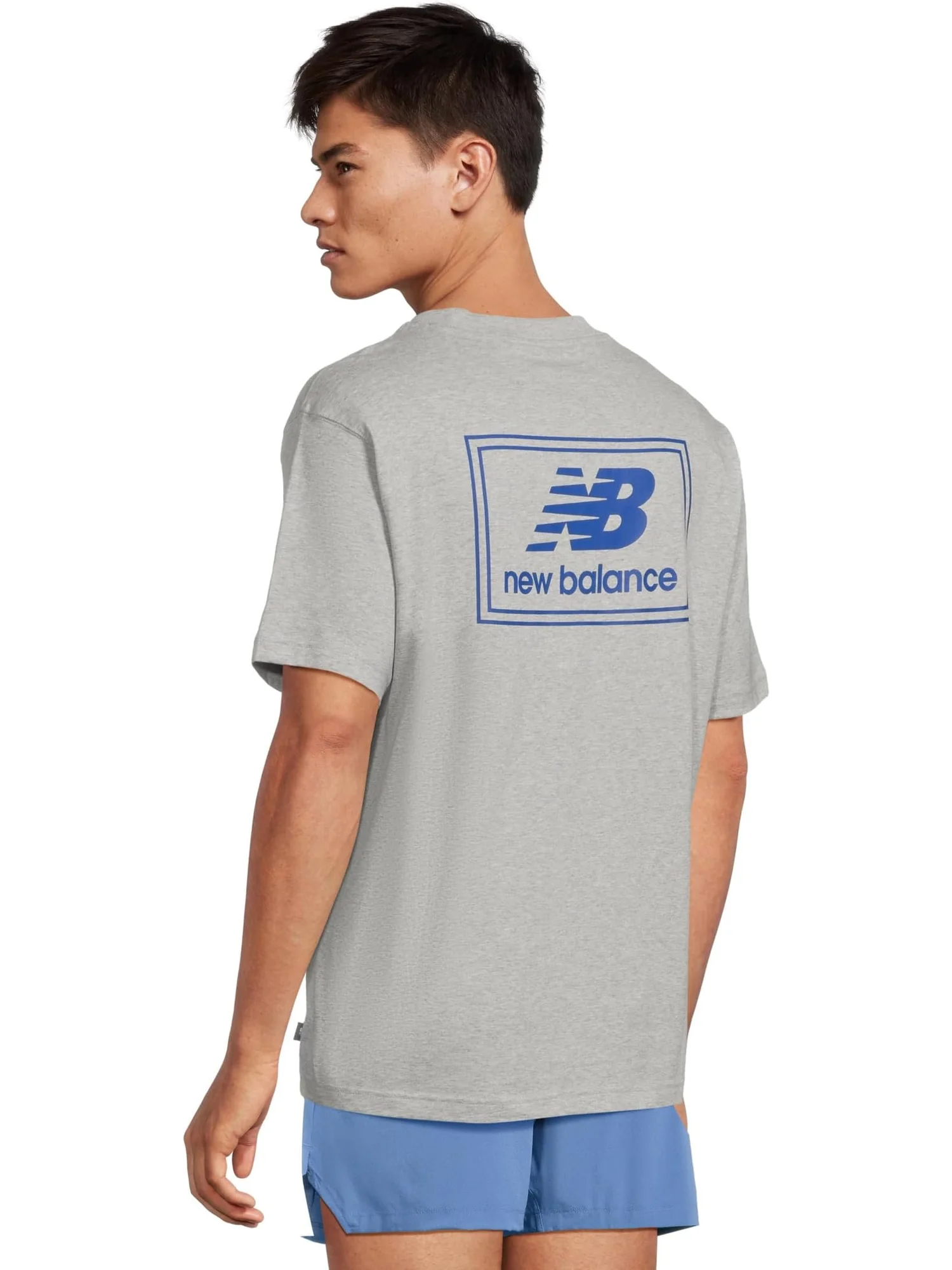 Мужская футболка с тканой этикеткой New Balance — 3
