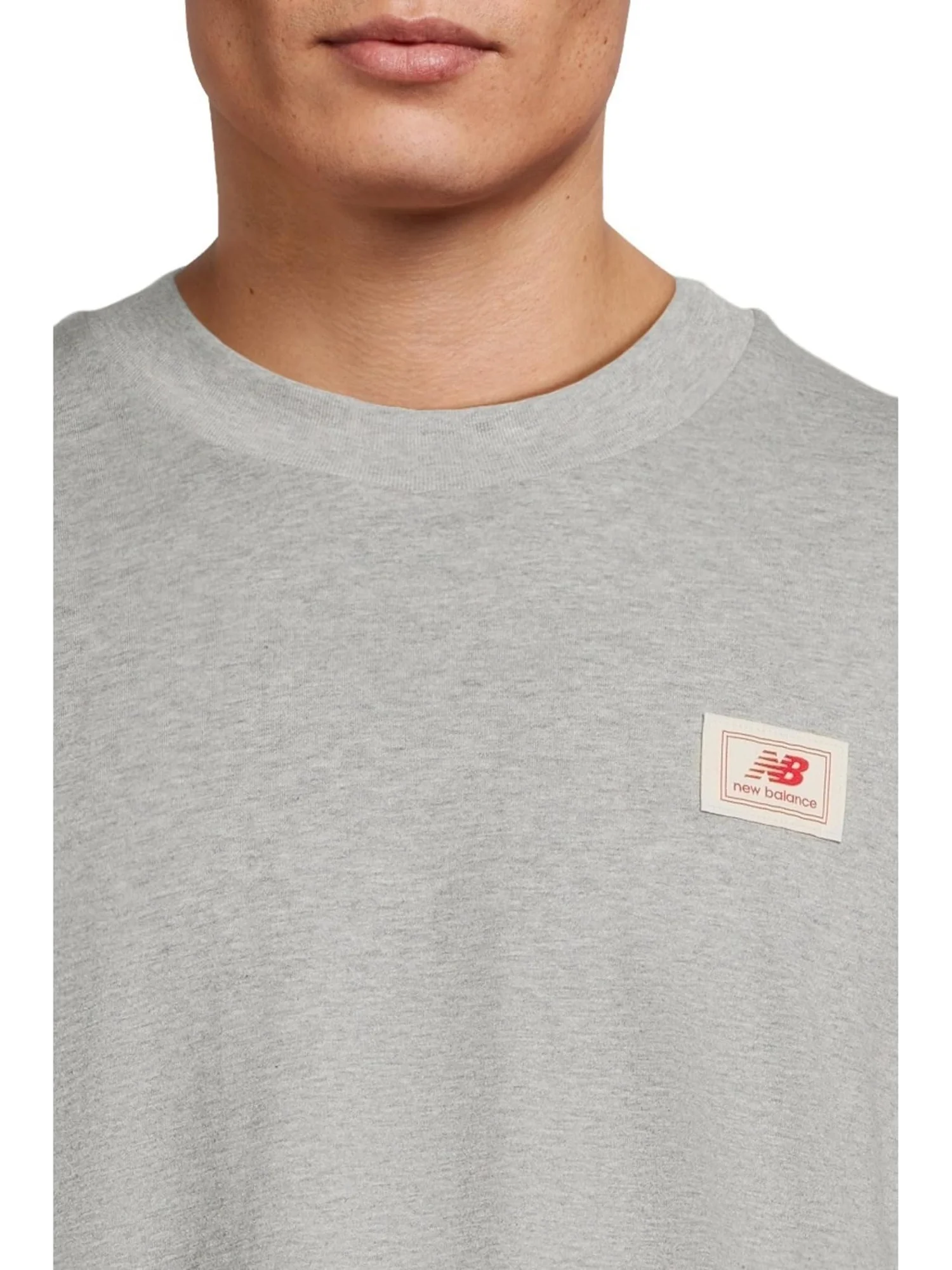 Мужская футболка с тканой этикеткой New Balance — 4