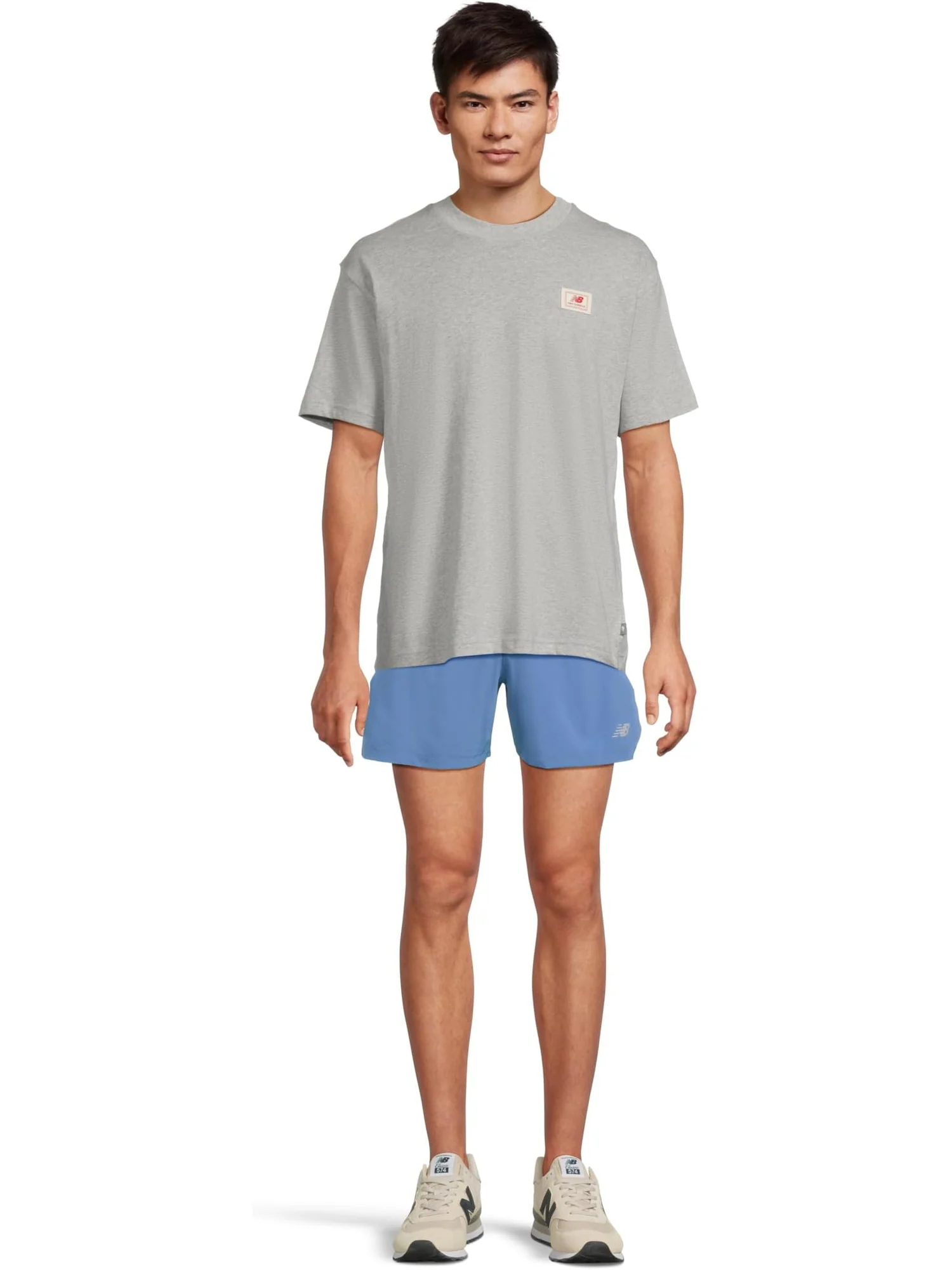 Мужская футболка с тканой этикеткой New Balance — 5