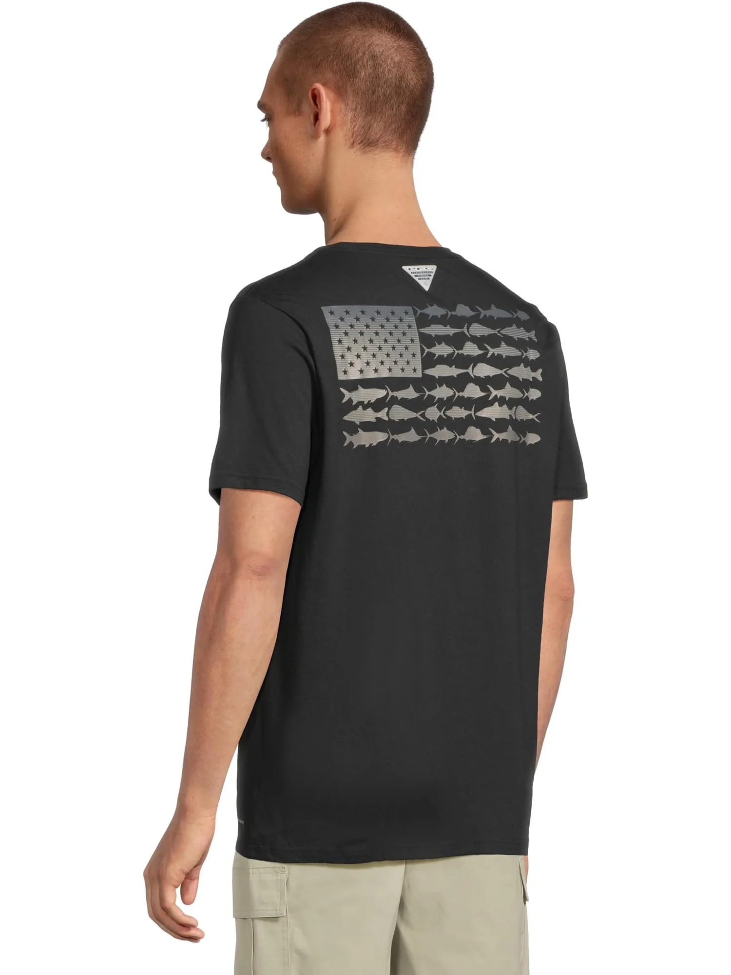 Мужская футболка PFG Fish Flag II с коротким рукавом Columbia — 3