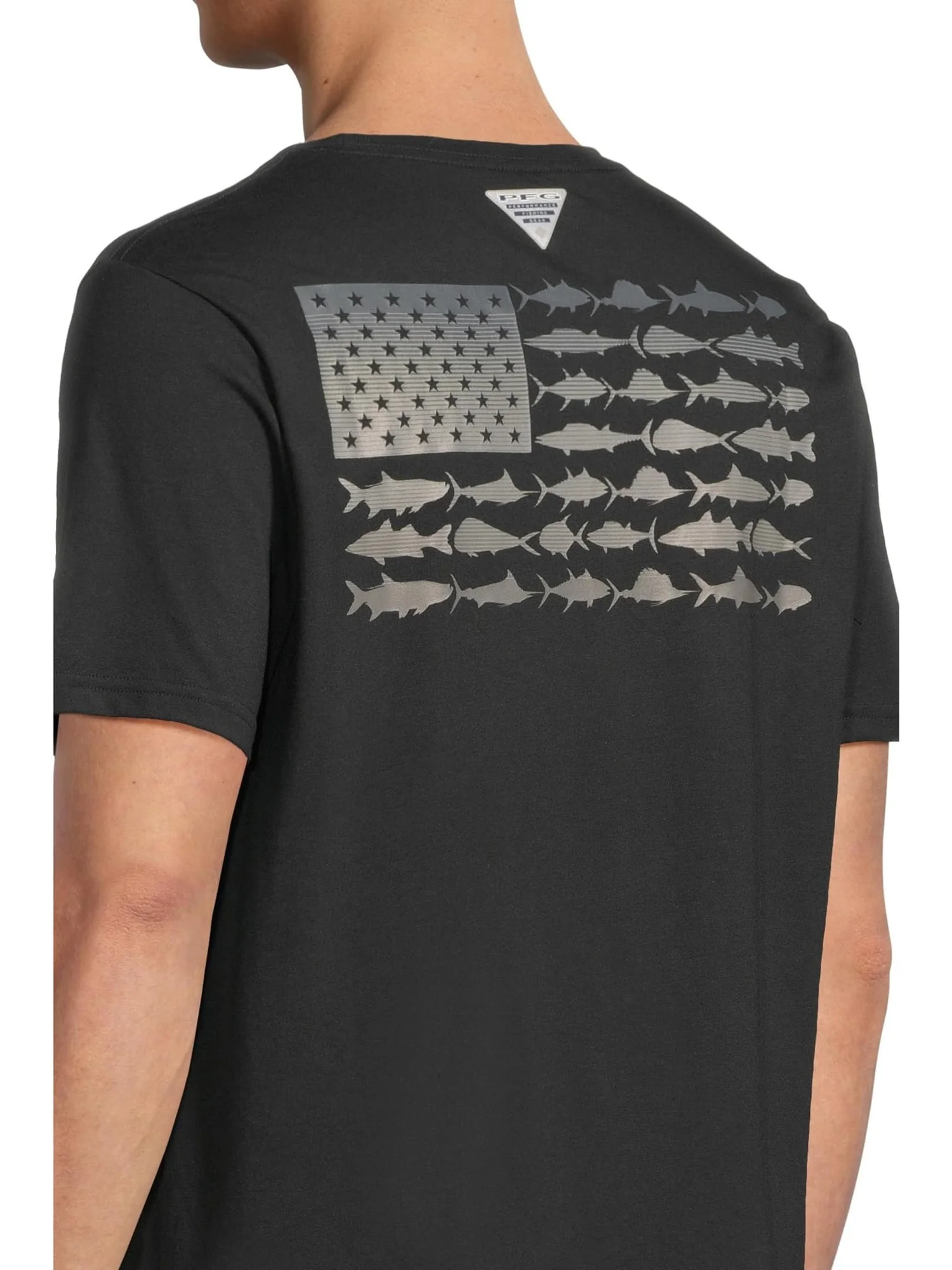 Мужская футболка PFG Fish Flag II с коротким рукавом Columbia — 4
