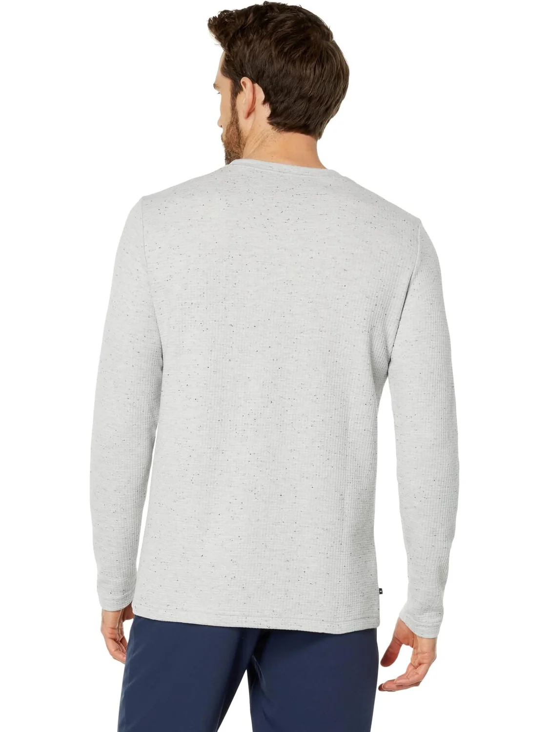 Куртка Cloud Waffle Crew TravisMathew — изображение 2 из 4, светлый серый