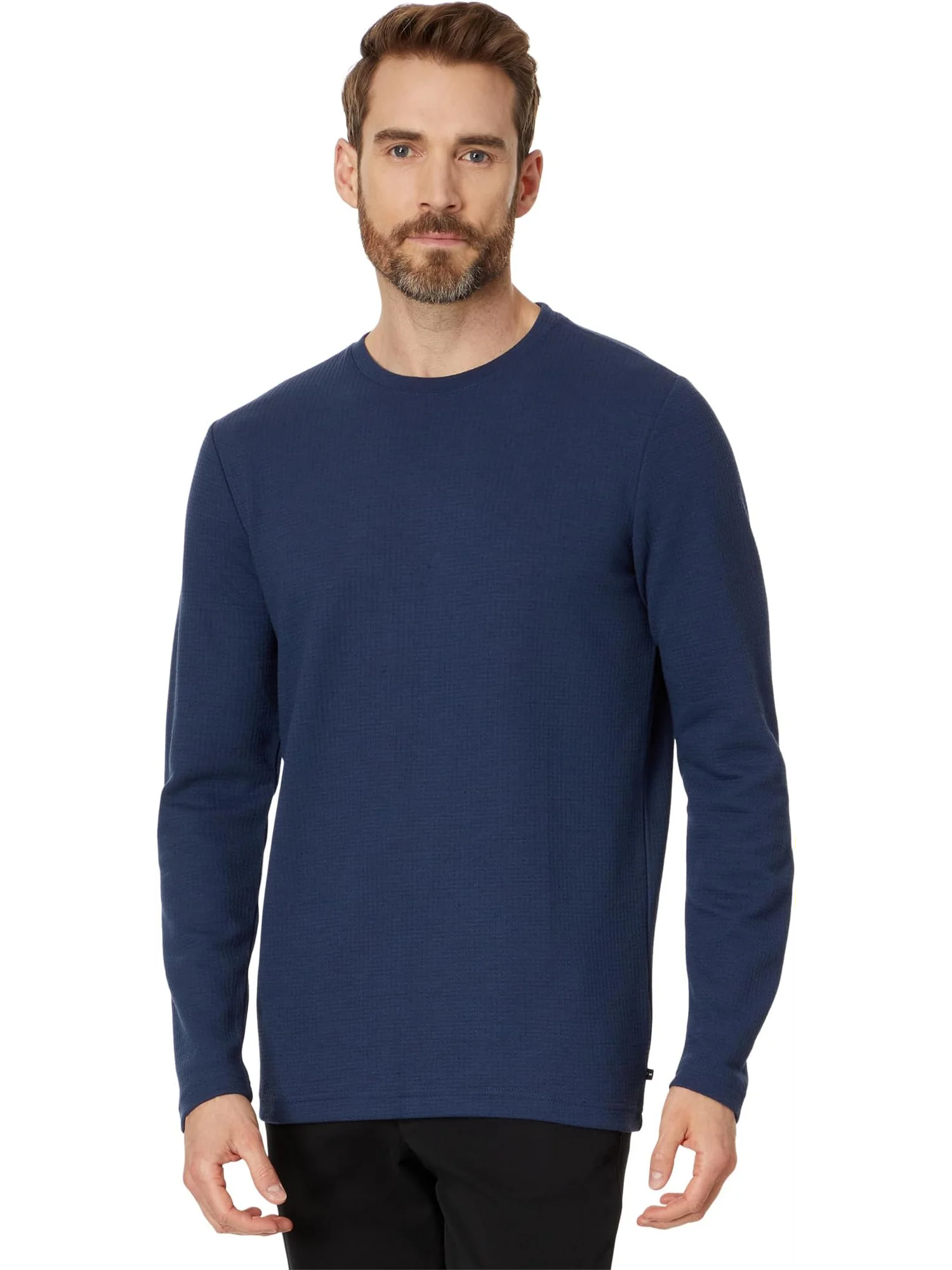 Мужская толстовка Cloud Waffle Crew TravisMathew — 1