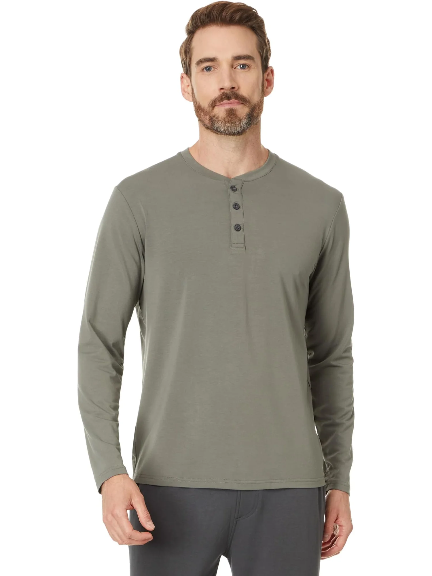 Лонгслив Free Fly Bamboo Flex Long Sleeve Henley — изображение 1 из 4, усталость