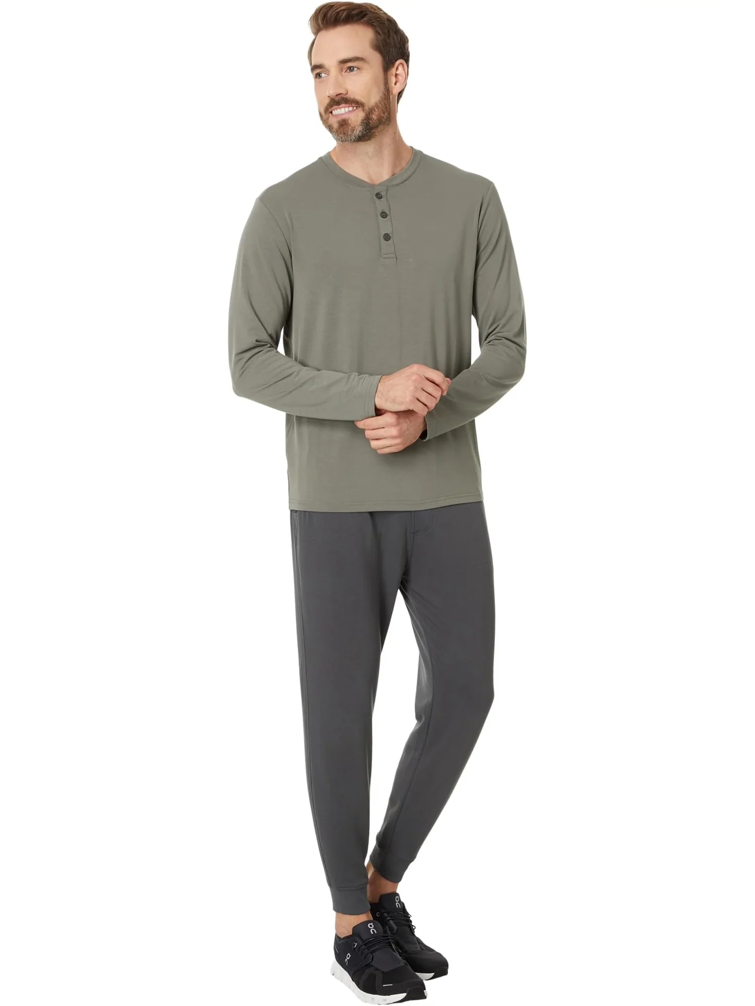 Лонгслив Free Fly Bamboo Flex Long Sleeve Henley — изображение 4 из 4, усталость