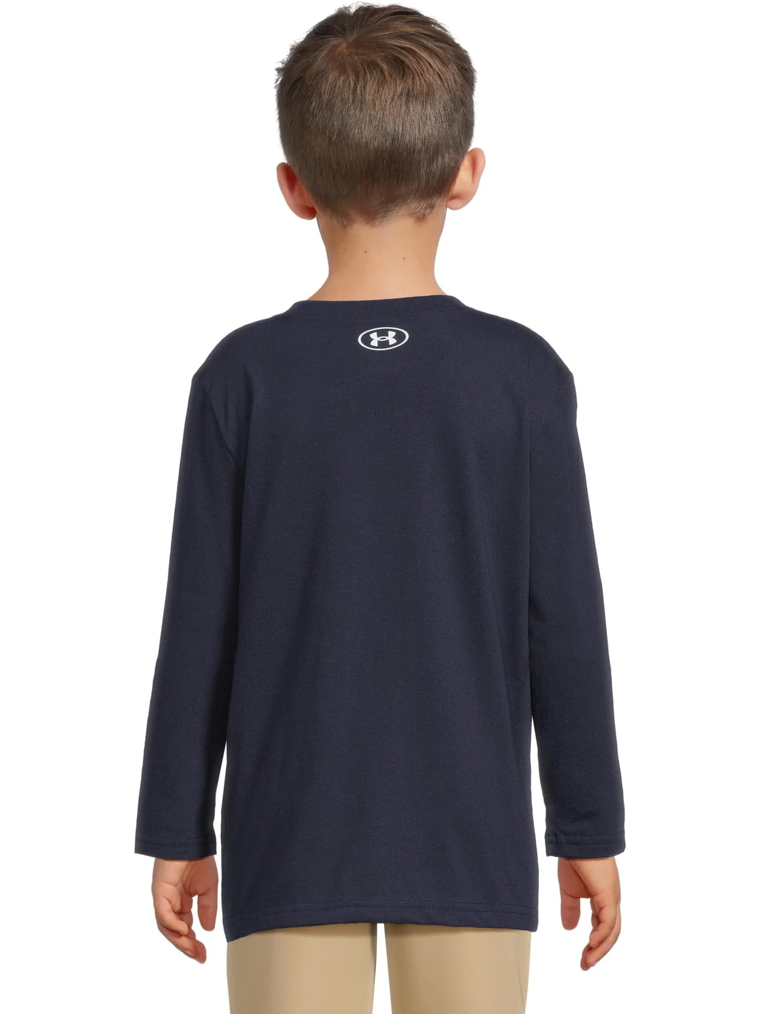 Футболка с логотипом Satellite Tech с длинным рукавом Under Armour Kids — 2
