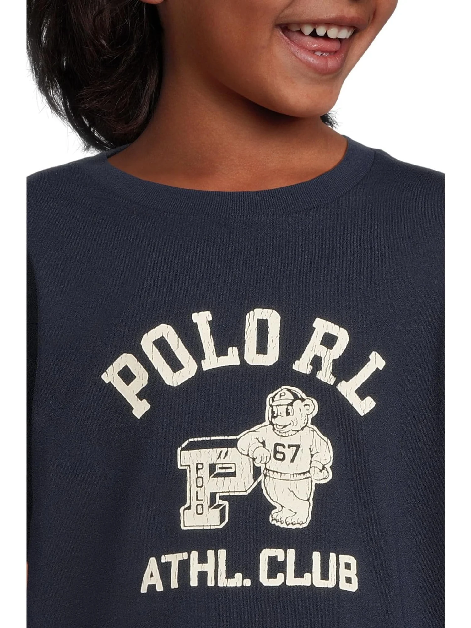 Футболка из хлопкового джерси с логотипом Polo Ralph Lauren Kids — 3