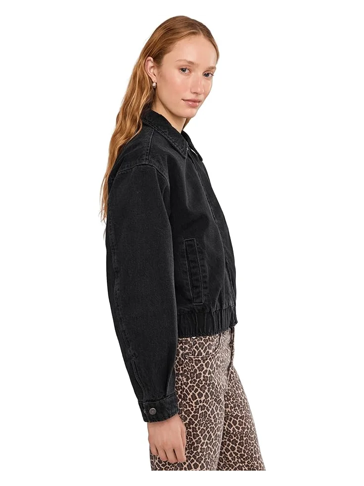 Женская куртка-бомбер Levi's Laydown Collar — 3