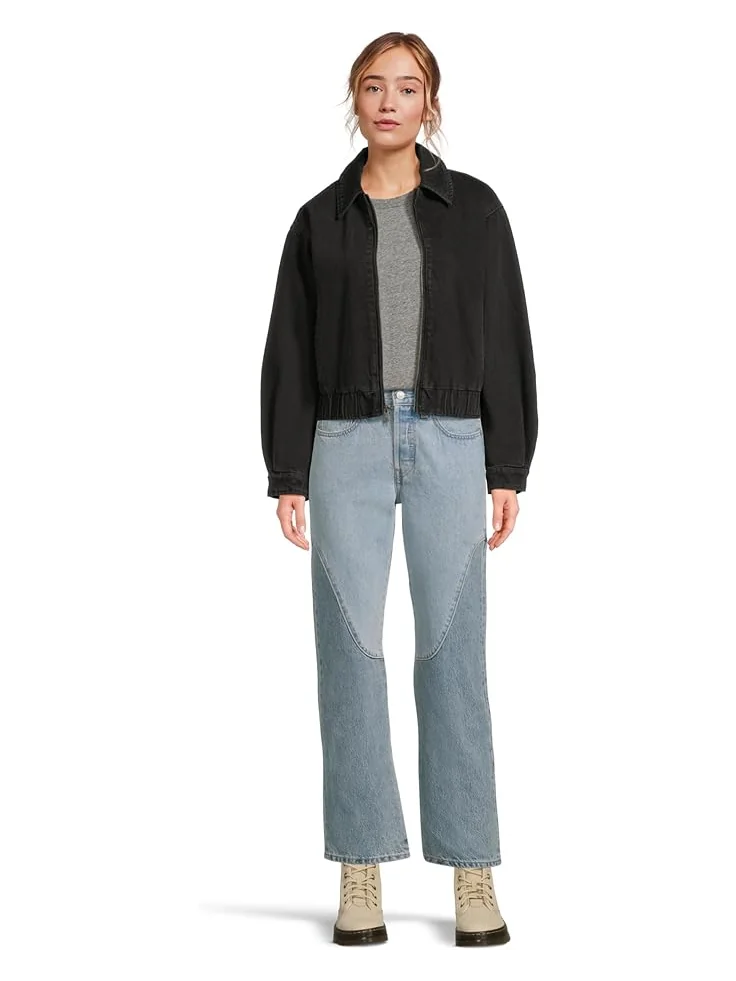 Женская куртка-бомбер Levi's Laydown Collar — 6