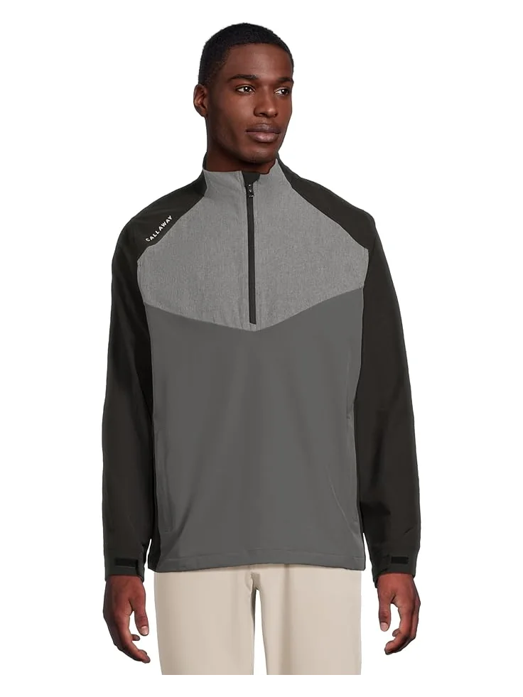 Мужская ветровка и дождевик Callaway Long Sleeve 1/2-Zip Wind & Water — 1