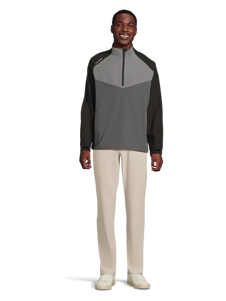 Мужская ветровка и дождевик Callaway Long Sleeve 1/2-Zip Wind & Water — 5
