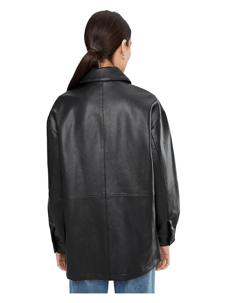 Женский блейзер Levi's из искусственной кожи — 4