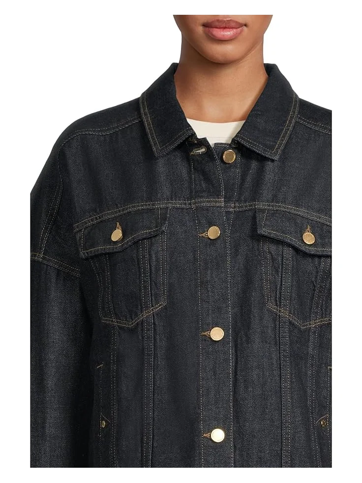 Женская джинсовая куртка Liverpool Los Angeles Drop Shoulder — 4