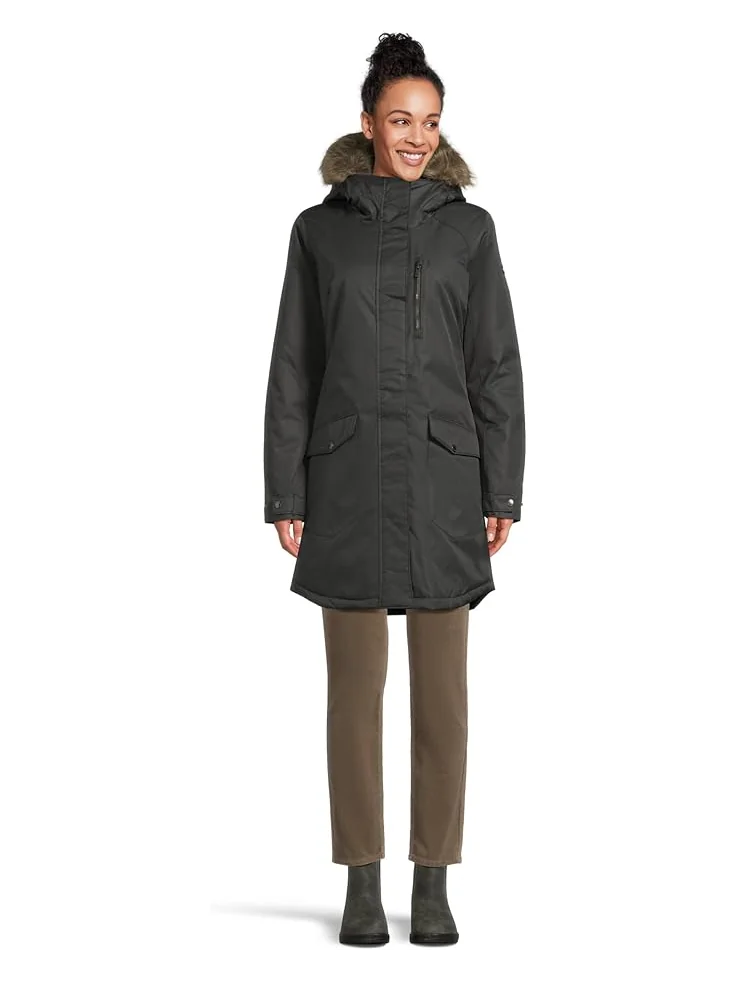Женская утепленная длинная куртка Columbia Suttle Mountain — 1