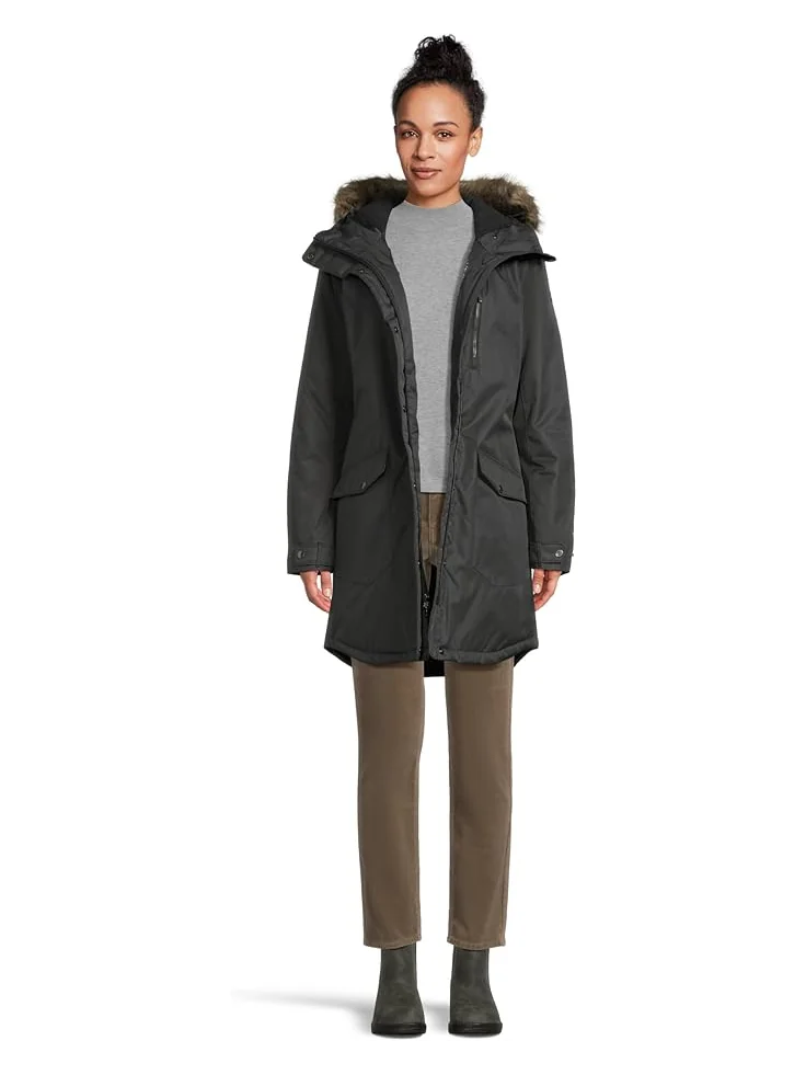 Женская утепленная длинная куртка Columbia Suttle Mountain — 5