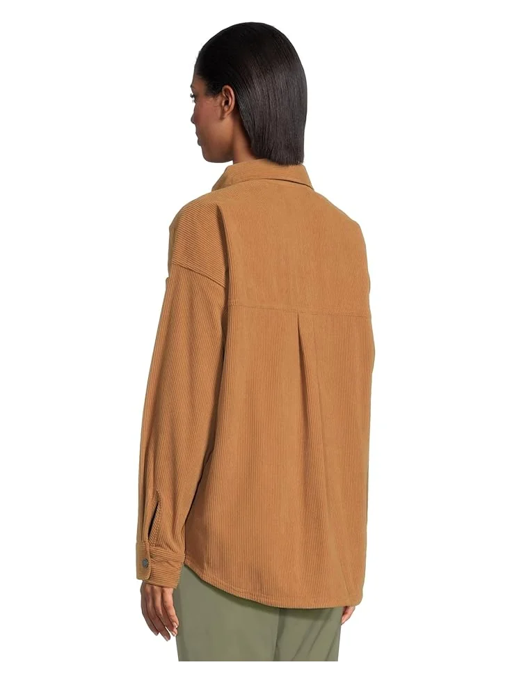 Женская рубашка-куртка Columbia Blue Point Creek Corduroy — 3