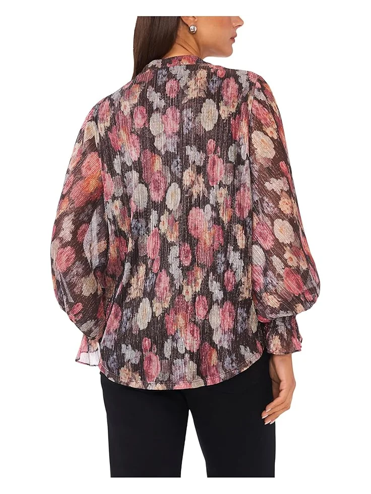 Женская блузка Vince Camuto V-Neck Balloon Sleeve — 2