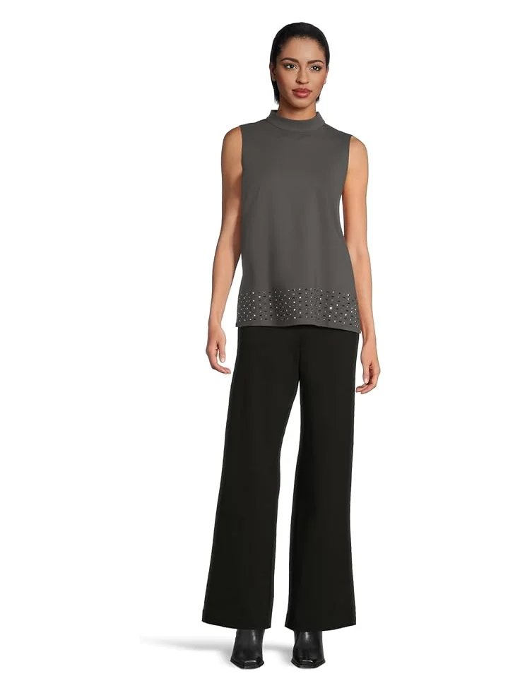 Женская блузка Vince Camuto Mock Neck Sleeveless Tunic — 5
