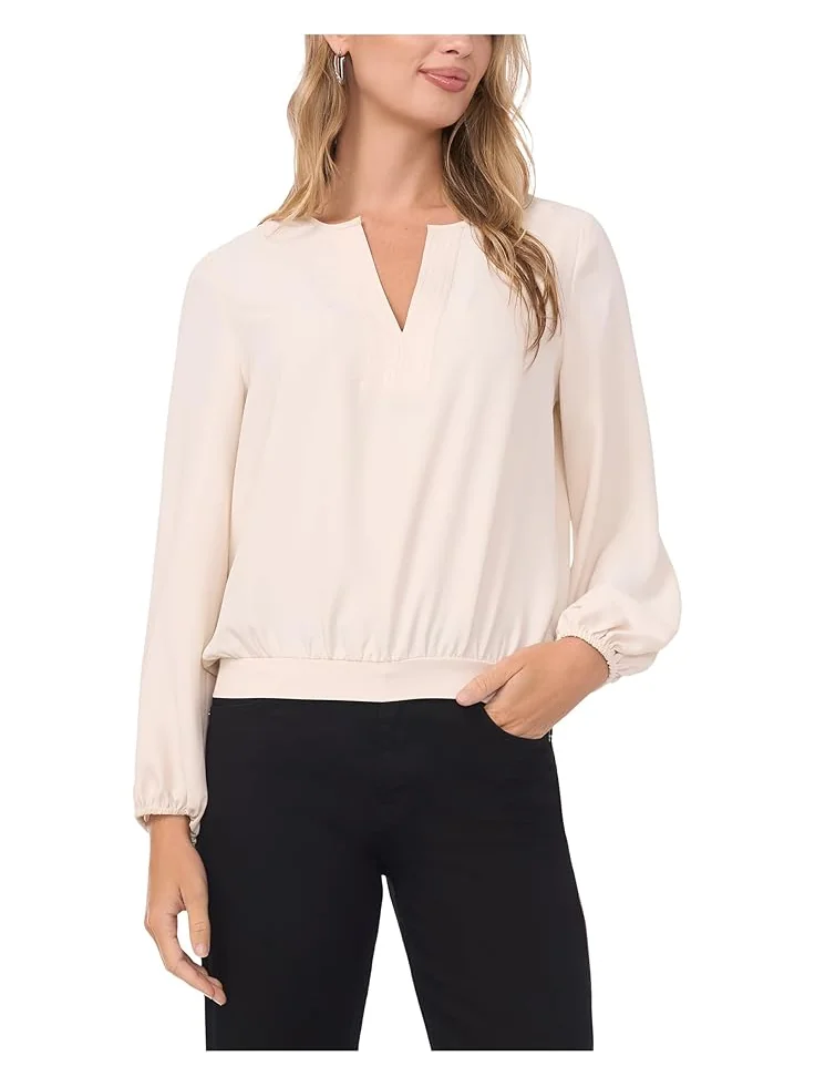 Женская блузка Vince Camuto Long Sleeve Half Placket — 1