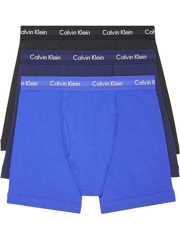 Мужские трусы-боксеры Calvin Klein Cotton Stretch 3-pack Calvin Klein Underwear — 1