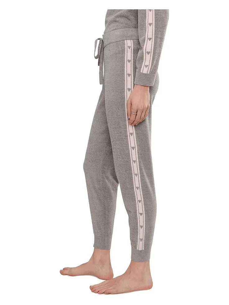 Женские спортивные брюки Barefoot Dreams Cozychic Ultra Lite Heart Stripe — 4