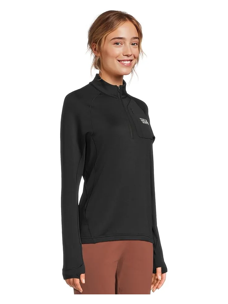 Женская флисовая кофта Mountain Hardwear Up First Tech Fleece Quarter Zip — 2