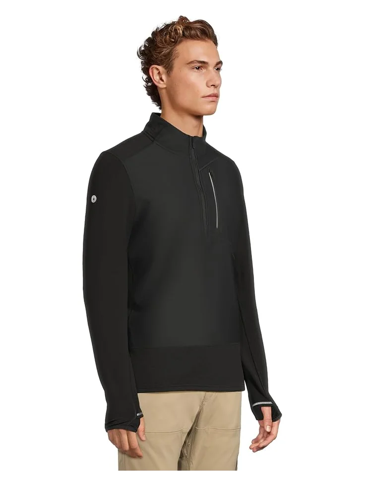 Мужская флисовая кофта Smartwool Active Fleece Wind 1/2 Zip — 2