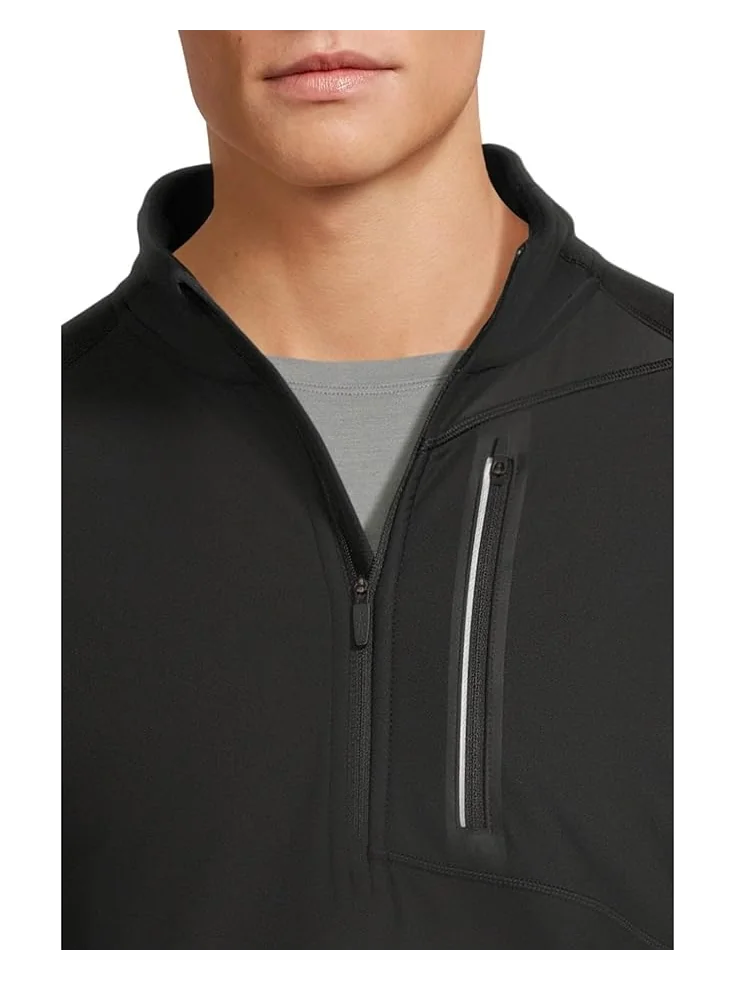 Мужская флисовая кофта Smartwool Active Fleece Wind 1/2 Zip — 4