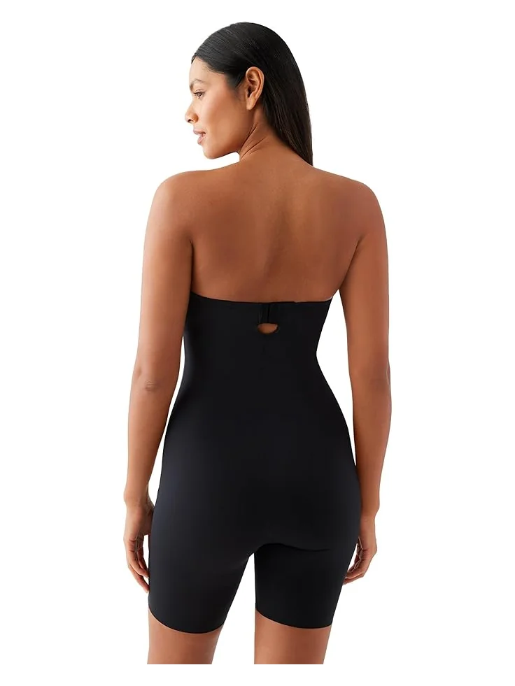 Женское бесшовное корректирующее белье Wacoal Red Carpet Strapless All In One Thigh Shaper — 2