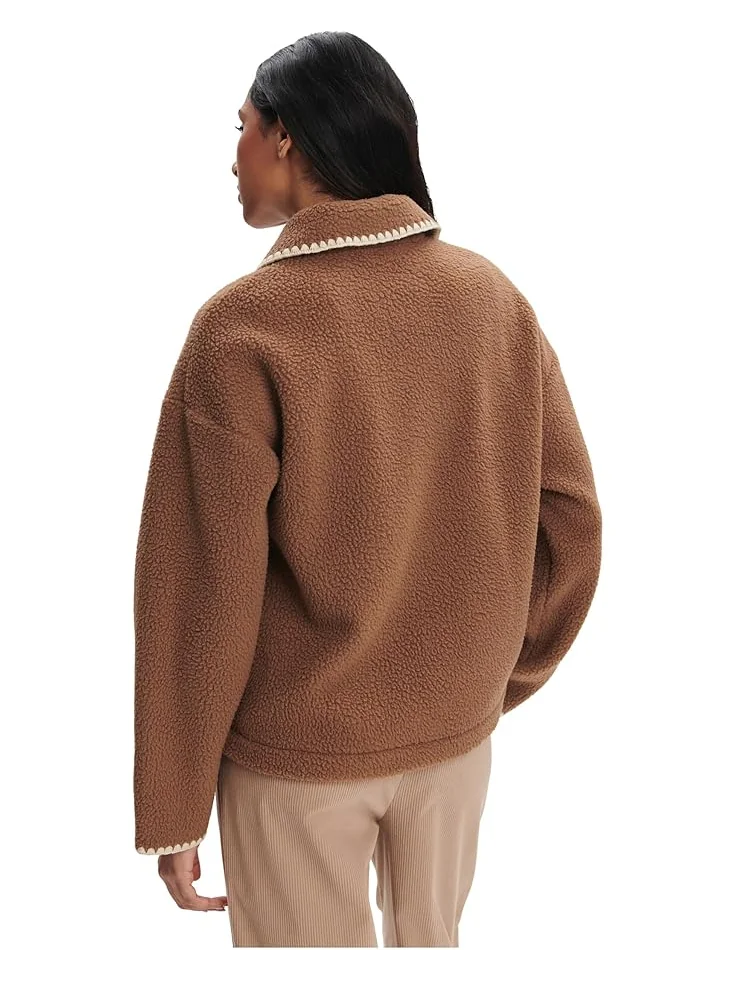 Женское пальто Varley Ruiko Zip Through Fleece — 2