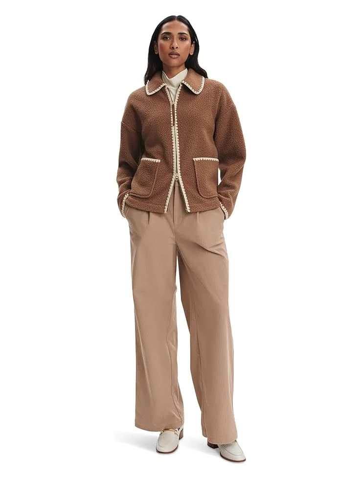 Женское пальто Varley Ruiko Zip Through Fleece — 5