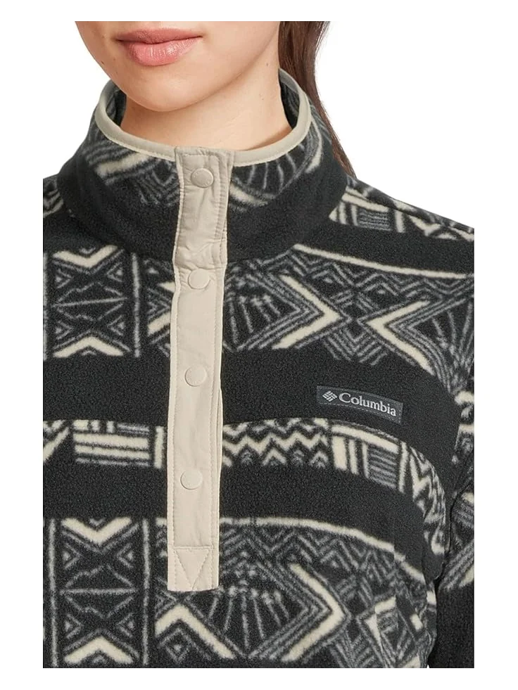 Женское пальто Columbia Benton Springs Printed 1/2 Snap — 4